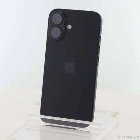 〔中古品〕 iPhone16 256GB ブラック MYDW3J／A SIMフリー【348】