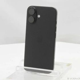 〔中古品〕 iPhone16 256GB ブラック MYDW3J／A SIMフリー【297】