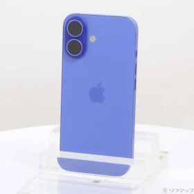 〔中古品〕 iPhone16 256GB ウルトラマリン MYE03J／A SIMフリー【295】