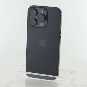 〔中古品〕 iPhone16 Pro 128GB ブラックチタニウム MYMV3J／A SIMフリー【262】