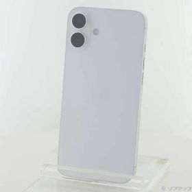 〔中古品〕 iPhone16 Plus 256GB ホワイト MXVH3J／A SIMフリー【198】