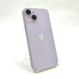 iPhone 14 128GB パープル SIMフリー 白ロム 動作確認済 84%【全額返金保証】【最速発送】