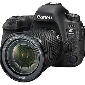 【中古】（非常に良い）Canon デジタル一眼レフカメラ EOS 6D Mark II EF24-105 IS STM レンズキット EOS6DMK2-24105ISSTMLK
