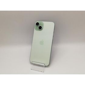 【中古】Apple 国内版 【SIMフリー】 iPhone 15 Plus 256GB グリーン MU0Q3J/A【福岡筑紫】保証期間１ヶ月【ランクC】