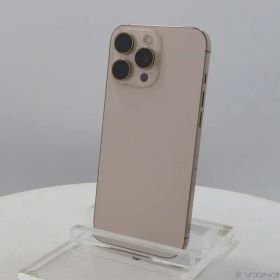 〔中古品〕 iPhone16 Pro Max 256GB デザートチタニウム MYWJ3J／A SIMフリー【262】