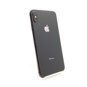 アップル(Apple)の【全額返金保証】【最速発送】Apple iPhone iPhone XS Max 64GB スペースグレイ Softbank 動作確認済(スマートフォン本体)