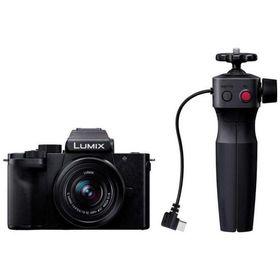 パナソニック LUMIX ミラーレス一眼カメラ マイクロフォーサーズ 標準ズームレンズキット DC-G100DV-K ブラック Panasonic