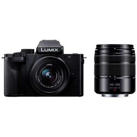 パナソニック LUMIX カメラ ミラーレス一眼カメラ ダブルズームレンズキット DC-G100DW-K ブラック Panasonic