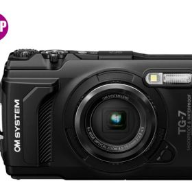 OM SYSTEM Tough TG-7 ブラック 防水 防じん 耐衝撃 耐荷重 耐低温 耐結露性 デジタルカメラ OMデジタルソリューションズ