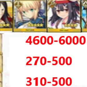 500円 | FGOのアカウントデータ、RMTの販売・買取一覧