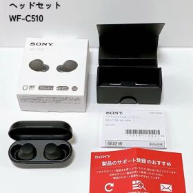 【美品】ソニー(SONY) ワイヤレスイヤホン WF-C510 ブラック