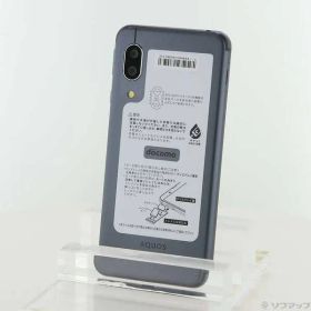 〔中古品〕 AQUOS sense3 64GB ブラック SH-02M docomoロック解除SIMフリー【262】