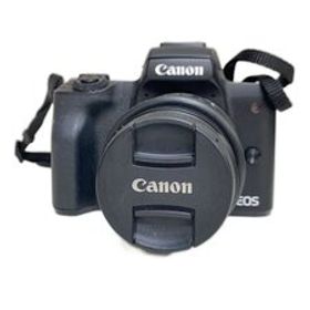 CANON◆デジタル一眼カメラ EOS Kiss M ダブルズームキット [ブラック]