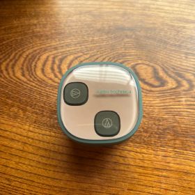 audio-technica ATH-SQ1TW2 ワイヤレスイヤホン、美品緑