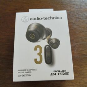 ワイヤレスイヤホン ATH-CKS30TW＋ TBK スケルトン