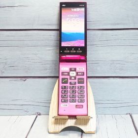 au 京セラ かんたんケータイ KYF38 ワインレッド 569