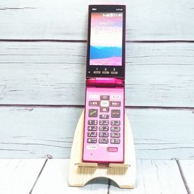 au 京セラ かんたんケータイ KYF38 ワインレッド 497