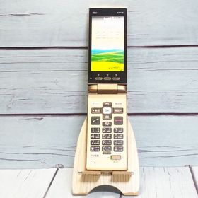 au 京セラ かんたんケータイ KYF38 シャンパンゴールド 571