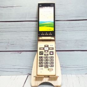 au 京セラ かんたんケータイ KYF38 シャンパンゴールド 305