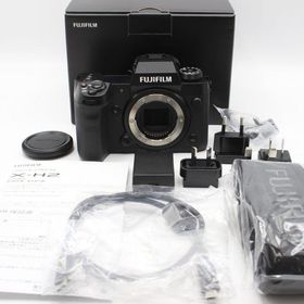 ボーナスストア+5％【美品】富士フイルム X-H2 ボディ ブラック APS-Cサイズ ミラーレスカメラ FUJIFILM 本体