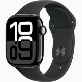 Apple Watch Series 10 GPSモデル 42mm (ジェットブラックアルミニウムケース/インクスポーツループ) [MWWG3J/A] スマートウォッチ