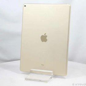 【中古】Apple(アップル) iPad Pro 12.9インチ 第1世代 128GB ゴールド ML0R2J／A Wi-Fi 【258-ud】