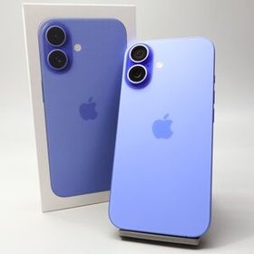 Apple iPhone16 128GB ウルトラマリン A3286 3N394J/A バッテリ100% ■SIMフリー★Joshin3531【1円開始・送料無料】