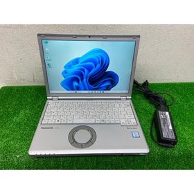 Panasonic パナソニック ノートパソコン Let's note CF-SZ6-2 i5第7世代 ノートPC i5 7300U メモリ8GB m.2 ssd256gb 12.1 フルHD laptop
