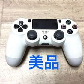 ★美品即決★PS4 SONY純正品 コントローラー デュアルショック4 ホワイト