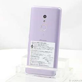 【中古】FCNT arrows Be4 32GB パープル F-41A docomoロック解除SIMフリー【291-ud】