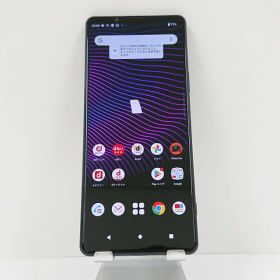Xperia 1 III SO-51B docomo フロントパープル 送料無料 本体 c07097 【中古】