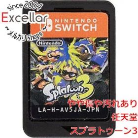 [bn:11] スプラトゥーン3(Splatoon 3) Nintendo Switch ソフトのみ ラベルいたみ