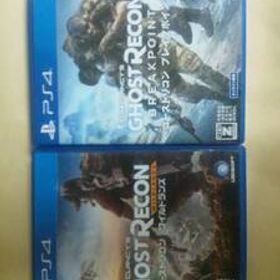 ps4 ゴーストリコン ワイルドランズ + ブレイクポイント 中古品送料無料即決