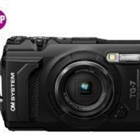 OM SYSTEM Tough TG-7 ブラック 防水 防じん 耐衝撃 耐荷重 耐低温 耐結露性 デジタルカメラ OMデジタルソリューションズ