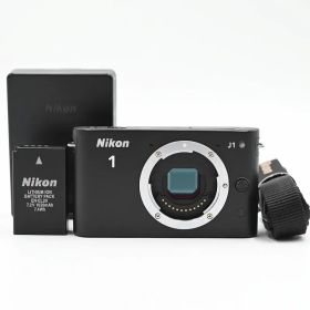 Nikon ニコン ミラーレス一眼カメラ Nikon 1 J1 ボディ ブラック ショット(数3600枚以下) ミラーレス一眼レフカメラ 【中古】