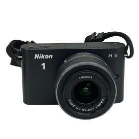 Nikon 1 J1 10-30mm F3.5-5.6 VR ズームレンズキット ブラック ニコン ミラーレス一眼カメラ 中古 T10651879