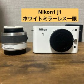 Nikon1 J1 ホワイトミラーレス一眼 外箱付