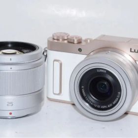 【ダブルレンズ付】Panasonic DC-GF10W デジタル一眼レフカメラ