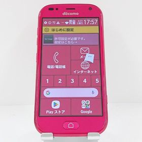 らくらくスマートフォン me F-01L ドコモ ピンク c13186