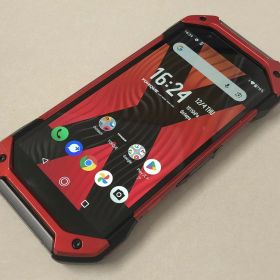 【中古Aランク】国内 SIMフリー AU TORQUE 5G KYG01 [レッド]