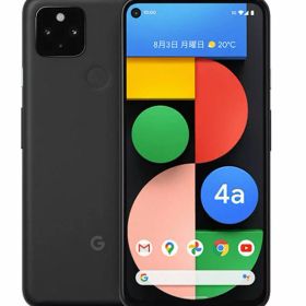 【中古】【安心保証】 Google Pixel 4a(5G)[128GB] SIMフリー ジャストブラック