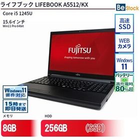 中古 ノートパソコン 富士通 LIFEBOOK A5512/KX Core i5 256GB Win11 15.6型 SSD搭載 ランクB 動作A 6ヶ月保証