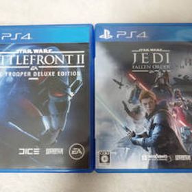 [PS4] Star Wars Battlefront II + Jedi Fallen Order スター ウォーズ バトルフロント2 + ジェダイ:フォールン・オーダー ソフト2本セット