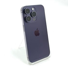 アップル(Apple)の【全額返金保証】【最速発送】Apple iPhone iPhone 14 Pro 256GB ディープパープル SIMフリー 動作確認済(スマートフォン本体)