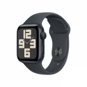 【未使用】Apple Apple Watch SE2 40mm GPS ミッドナイトアルミニウムケース/ミッドナイトスポーツバンド (S/M) MXE73J/A【広島本通】保証期間3ヶ月
