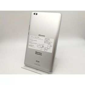 【中古】Huawei docomo 【SIMロック解除済み】 dtab Compact d-02K 3GB 32GB Silver【大須2】保証期間1ヶ月【ランクA】