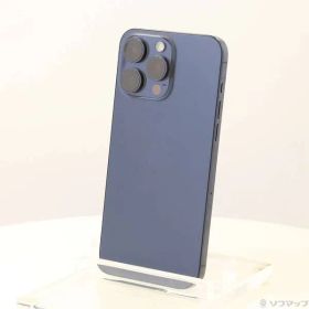 〔中古品〕 iPhone15 Pro Max 256GB ブルーチタニウム MU6T3J／A SIMフリー【262】