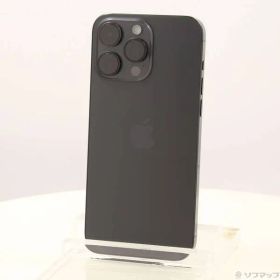 〔中古品〕 iPhone15 Pro Max 1TB ブラックチタニウム MU6Y3J／A SIMフリー【258】