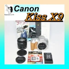 人気機種⭐希少シルバー おしゃれ⭐Canon Kiss X9 ⭐ 一眼レフ