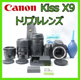 トリプルレンズセット❤️Canon Kiss X9✨あらゆるシーンで活躍！